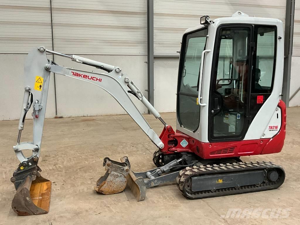 Takeuchi TB 216 Mini excavatoare < 7t