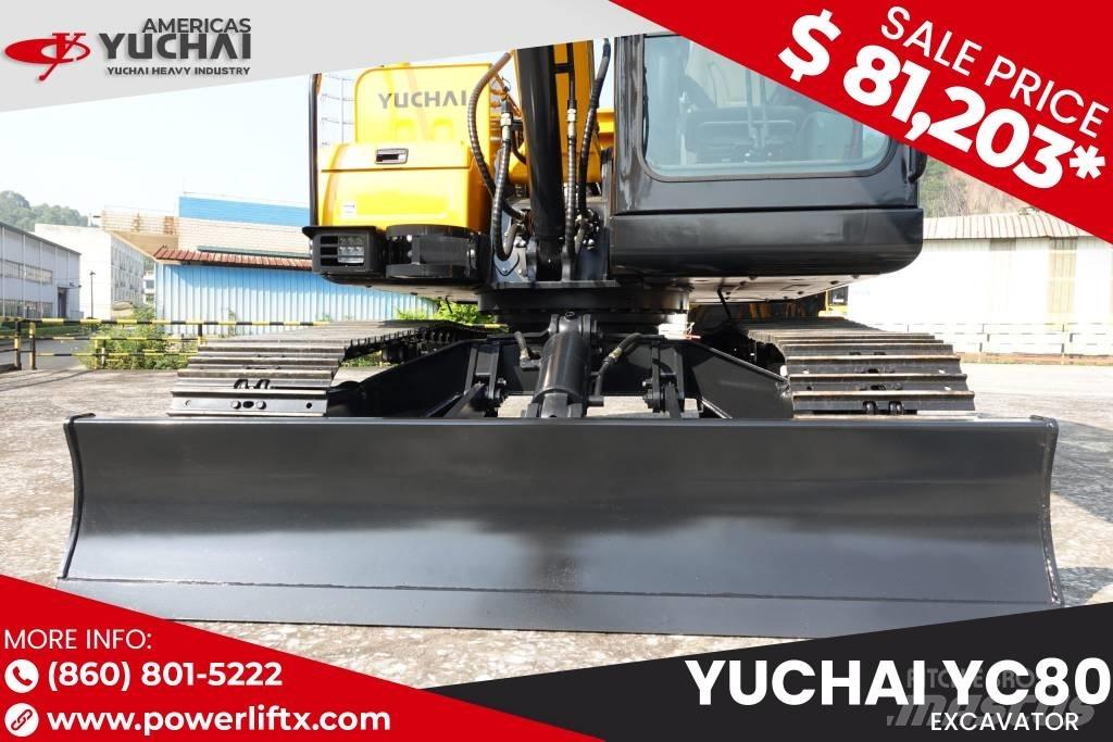 Yuchai YC80 Excavatoare pe șenile
