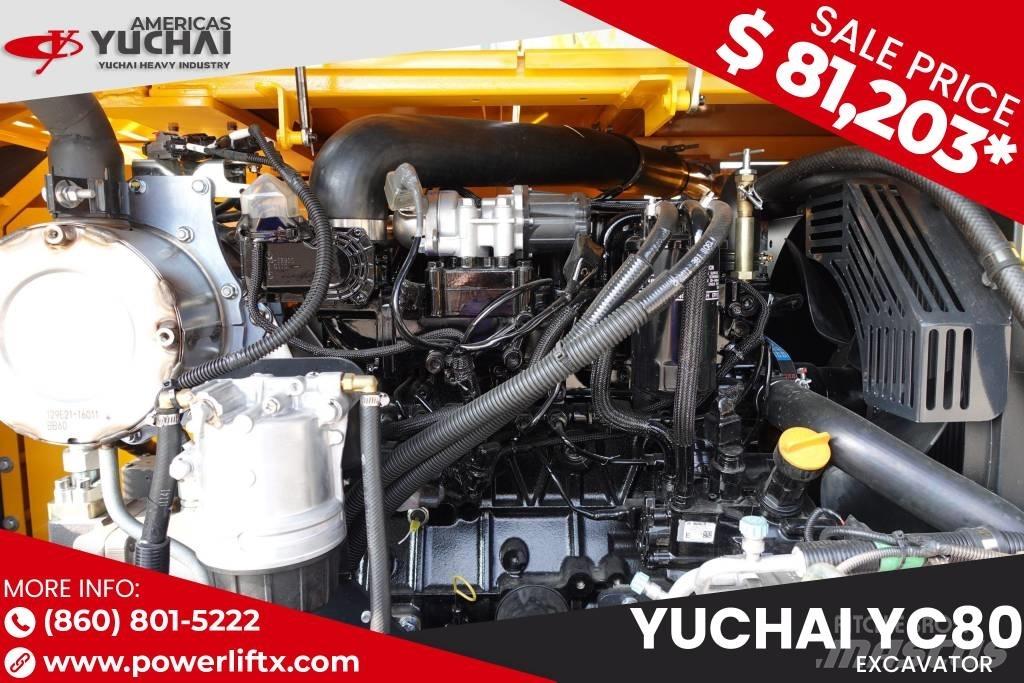 Yuchai YC80 Excavatoare pe șenile

