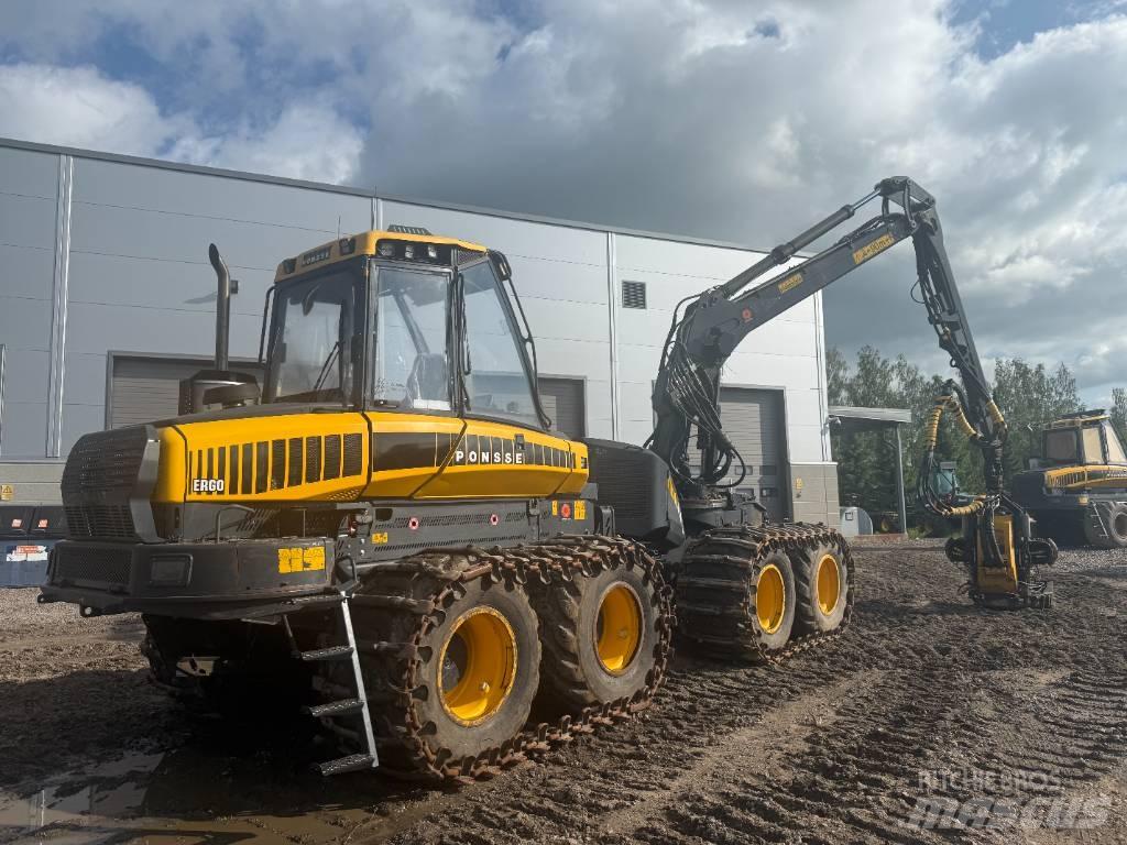 Ponsse ERGO 8W Combine forestiere