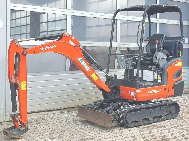 Kubota KX019-4 LPG Mini excavatoare < 7t