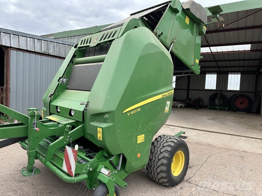 John Deere V461M Masina de balotat cilindric