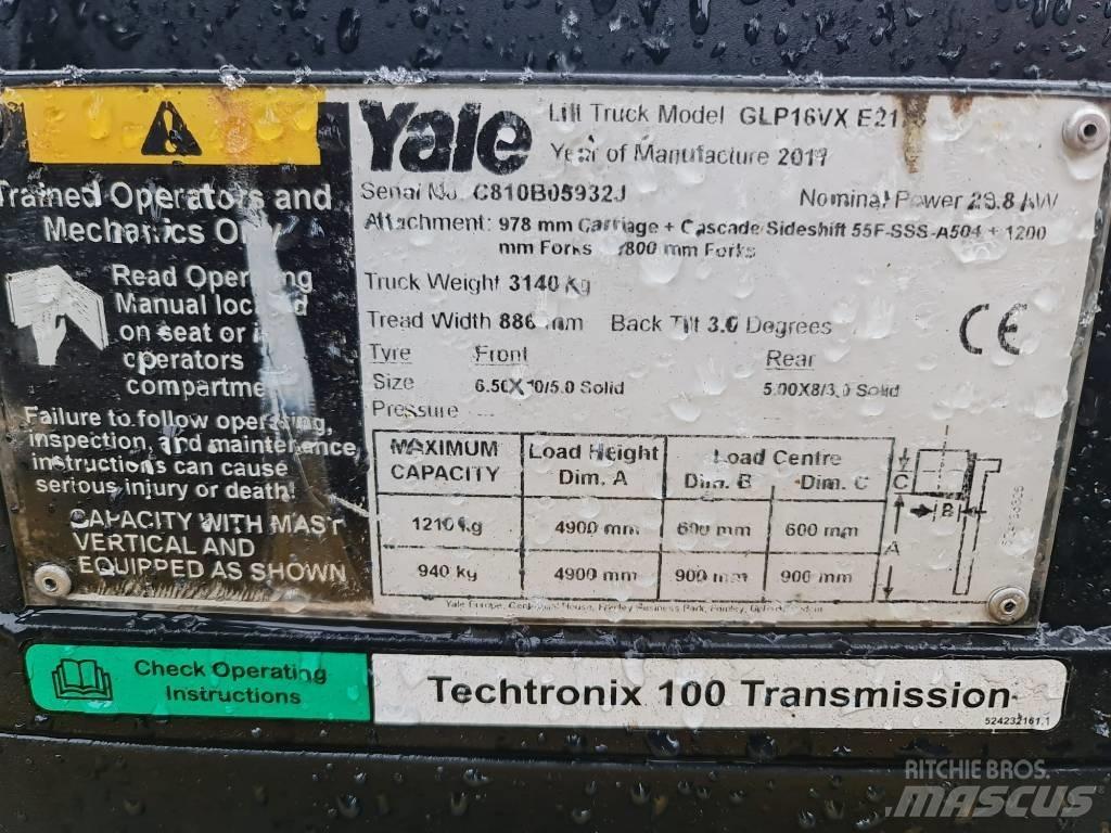 Yale GLP16VX Stivuitor GPL