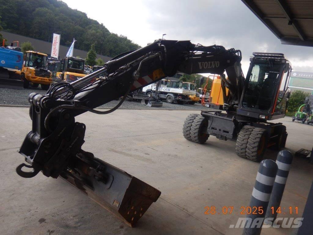 Volvo EWR 150 E Excavatoare cu roti