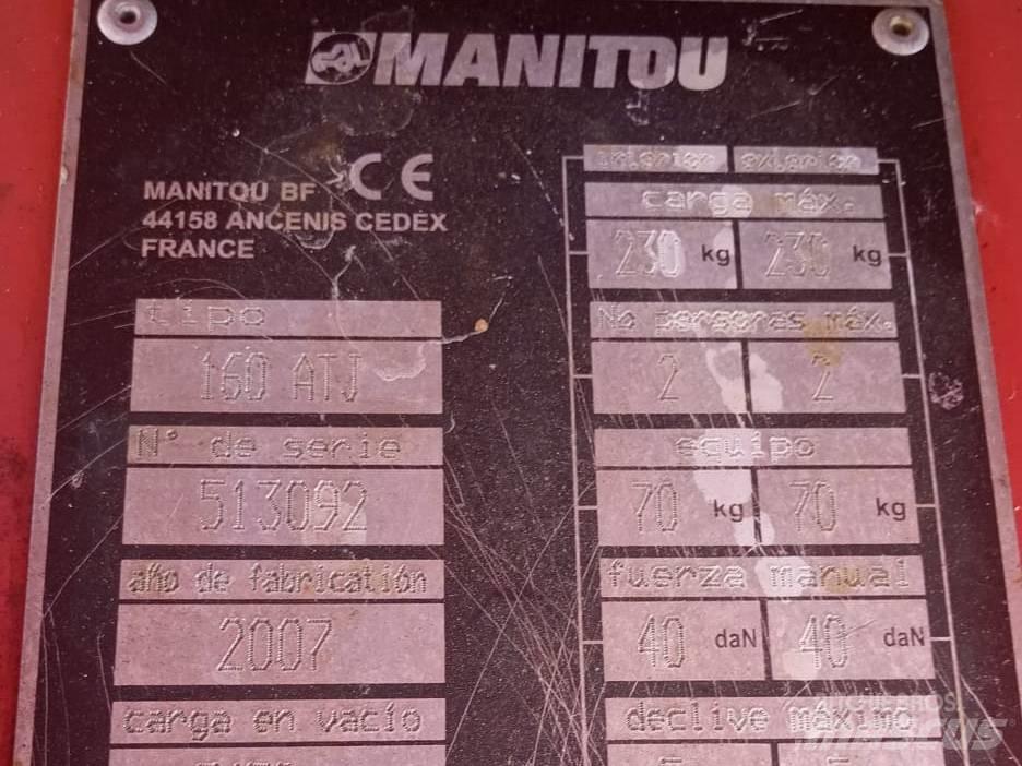 Manitou 160 ATJ Nacele cu brat articulat