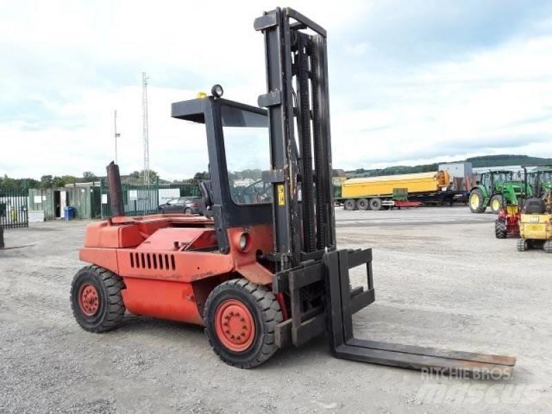 Linde H80D Stivuitor diesel