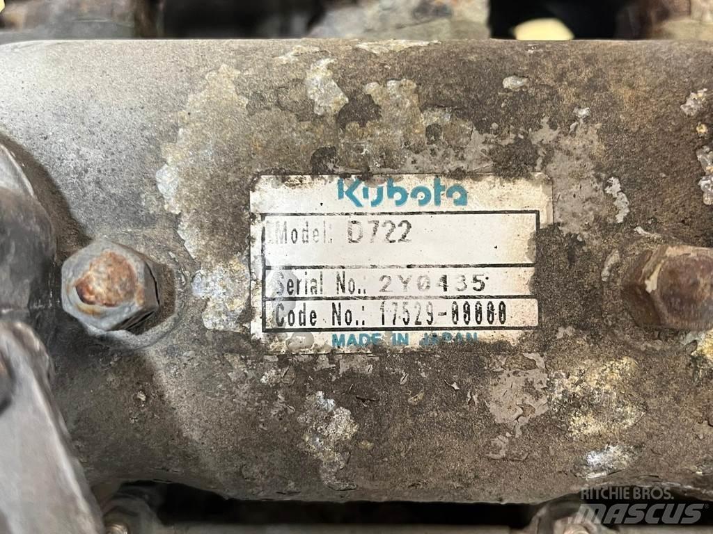 Kubota D722 ENGINE Motoare
