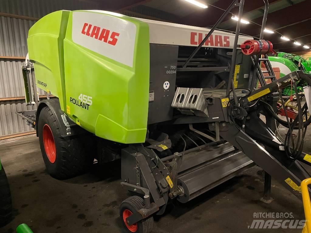 CLAAS 455 Uniwrap Masina de balotat cilindric