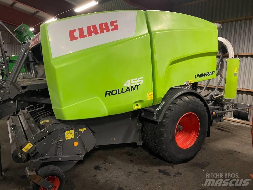 CLAAS 455 Uniwrap Masina de balotat cilindric