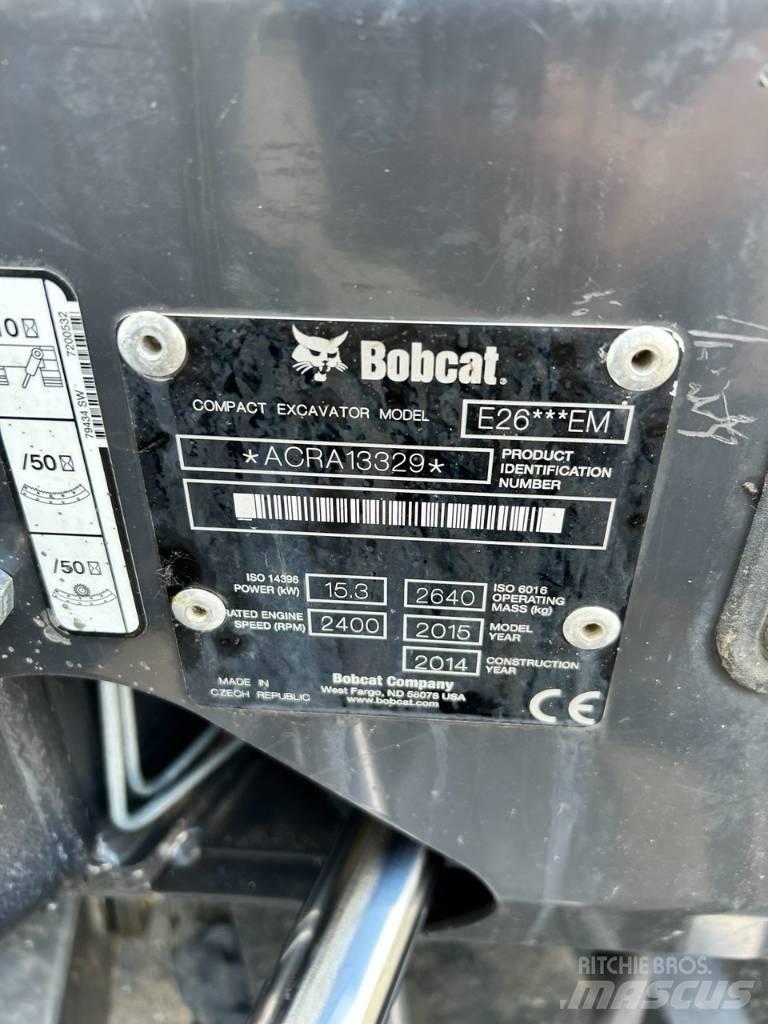 Bobcat E 26 Mini excavatoare < 7t