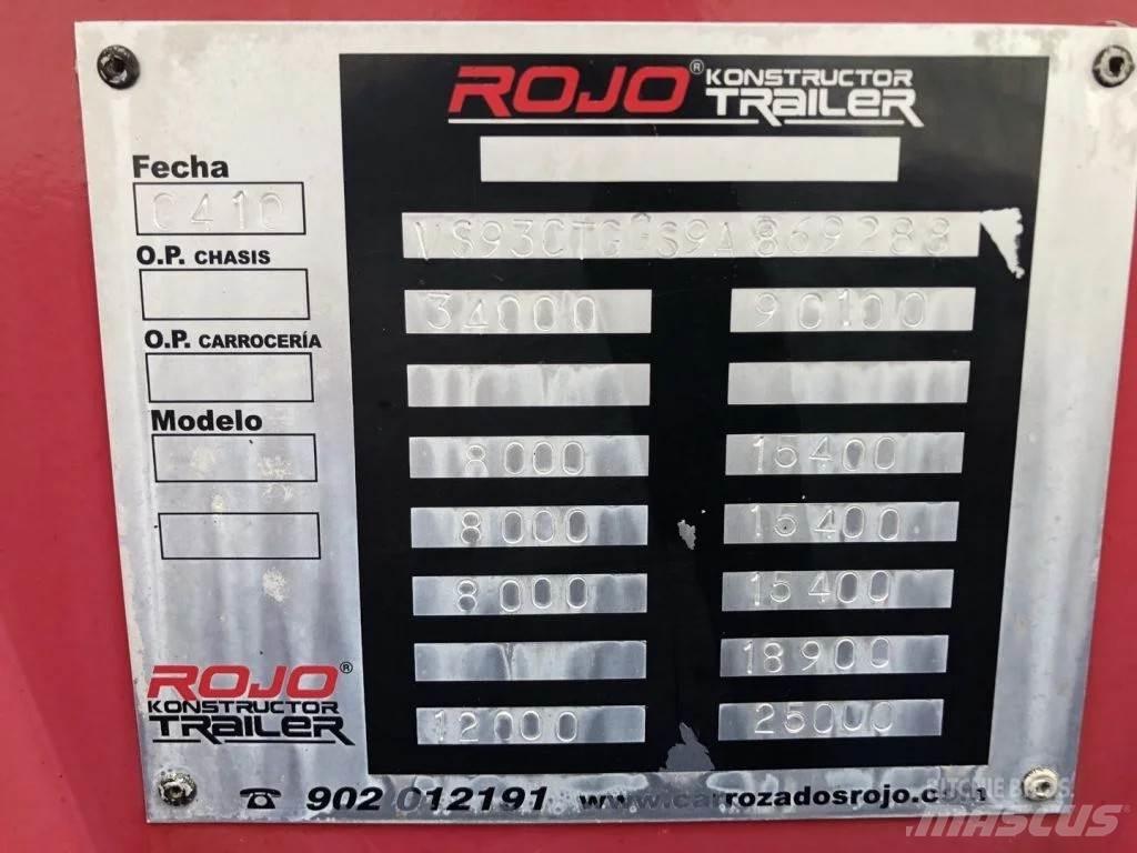  ROJO 1+ 3 LOWLOADER Semi-remorca agabaritica