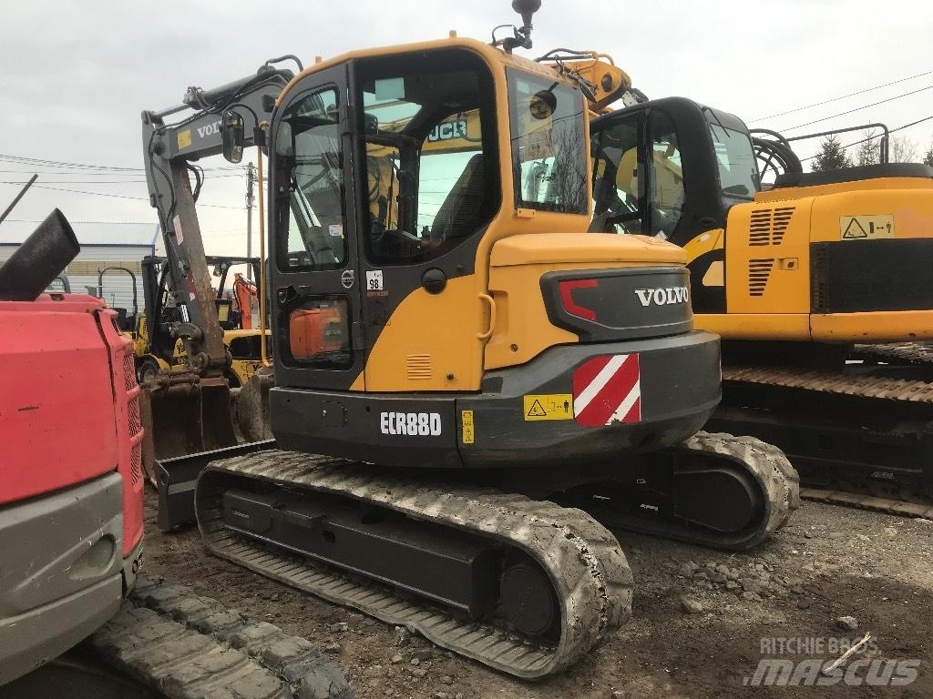 Volvo ECR 88 D Excavatoare 7t - 12t