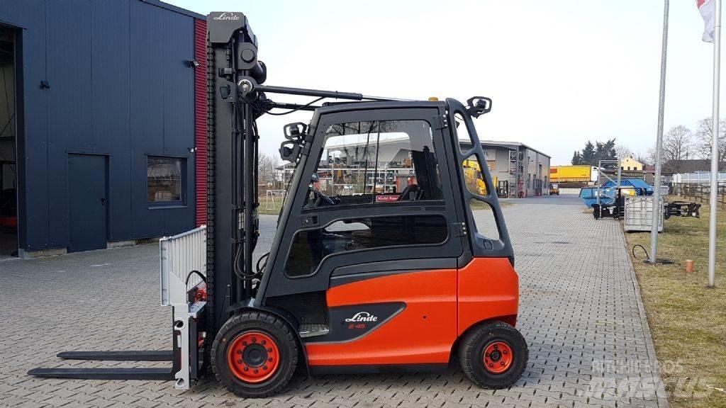 Linde E45H-01/550 Stivuitor electric