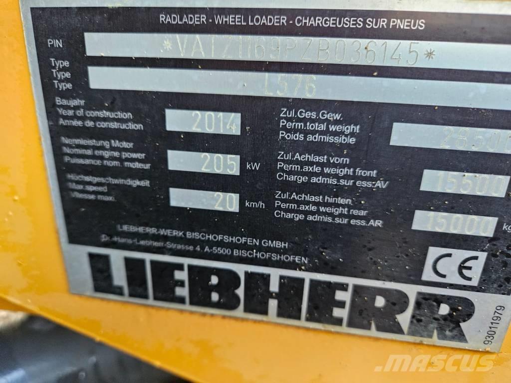 Liebherr L 576 Incarcator pe pneuri