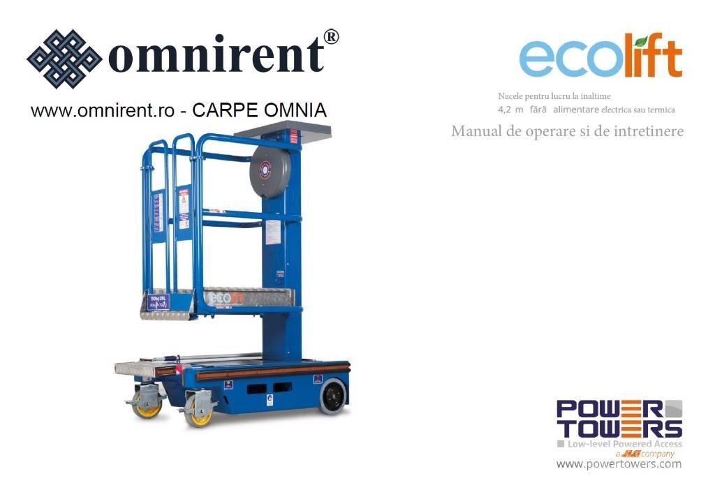 JLG Ecolift Platforme aeriene manevrabile