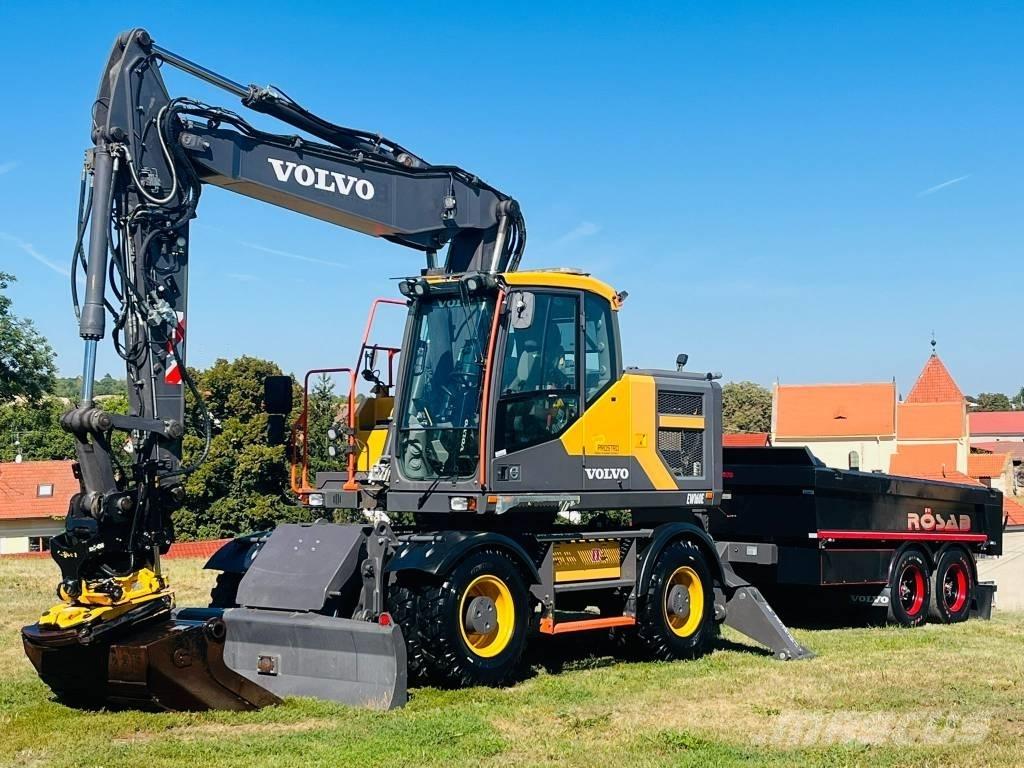 Volvo EW 160 E Excavatoare cu roti
