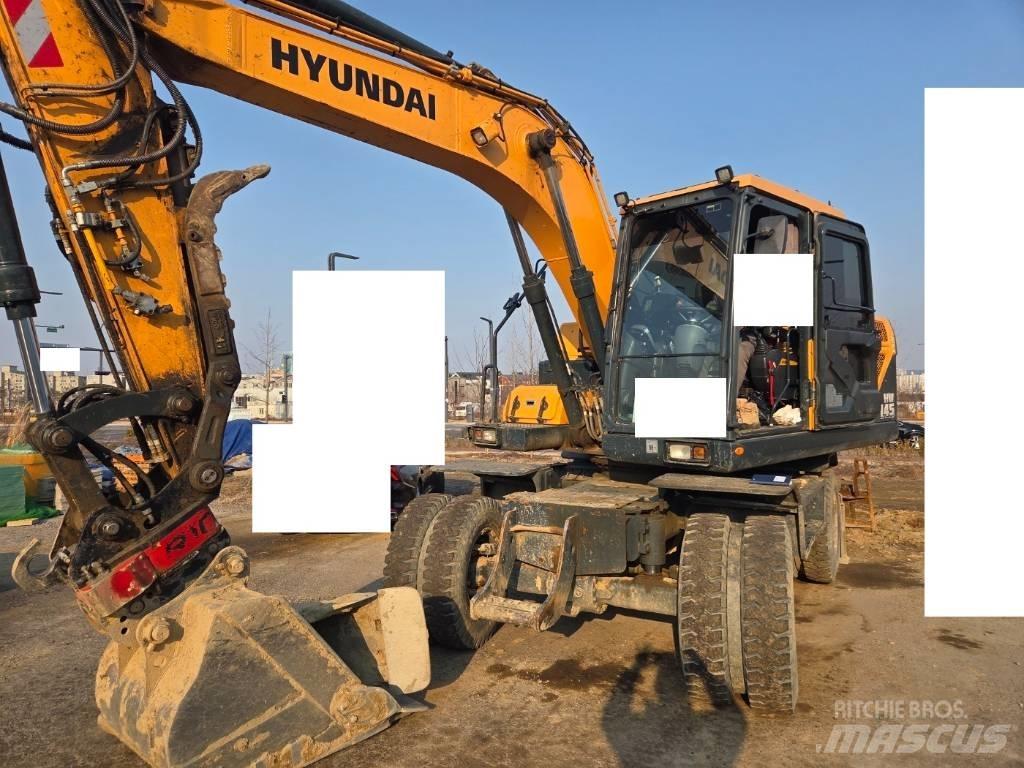 Hyundai HW 145 Excavatoare cu roti