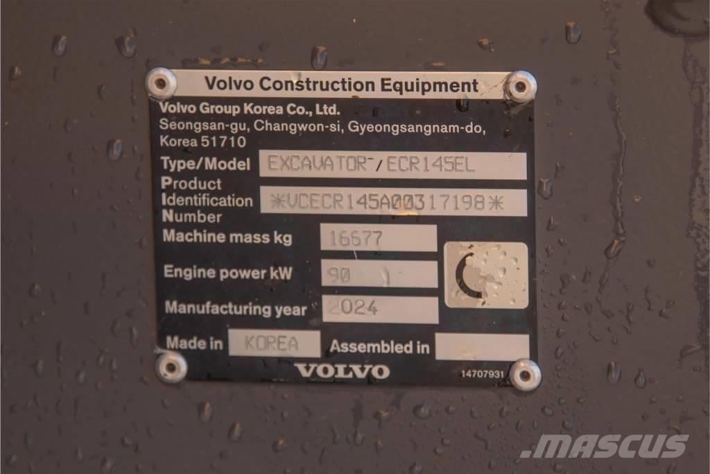 Volvo ECR 145 E Excavatoare pe șenile
