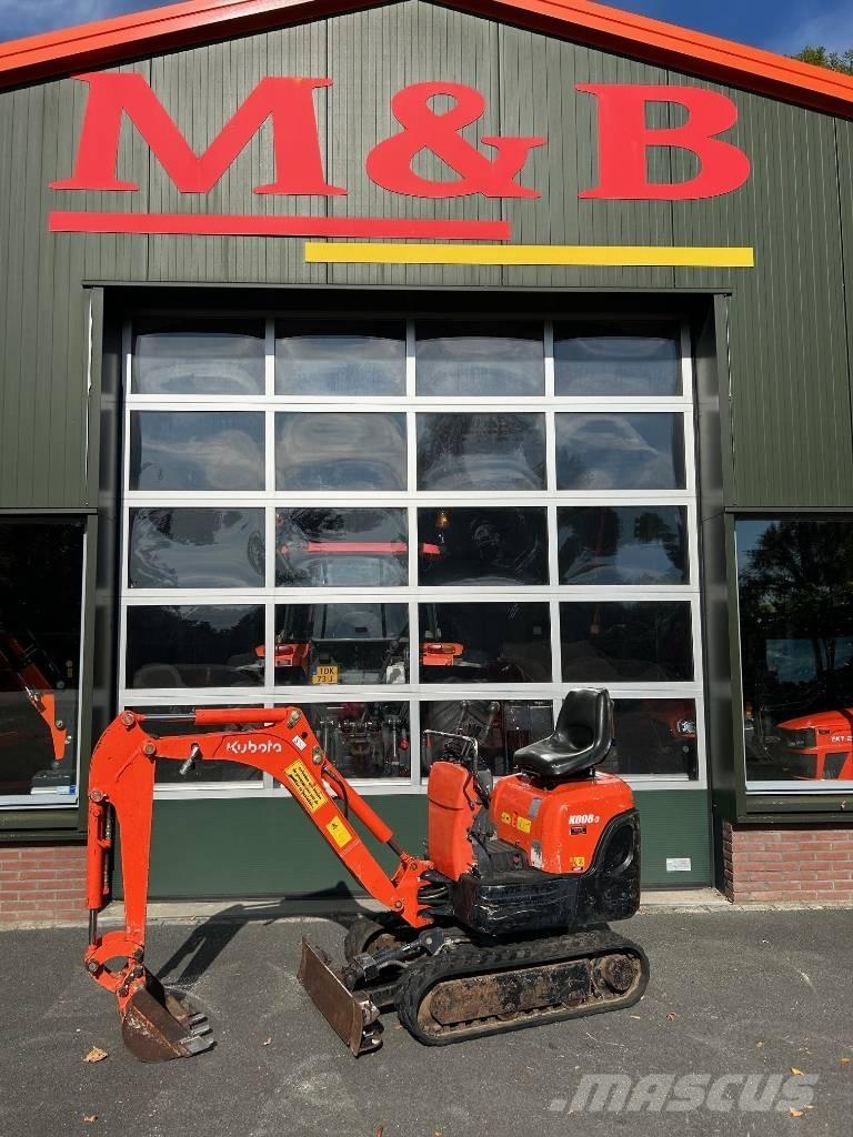 Kubota K 008-3 Mini excavatoare < 7t