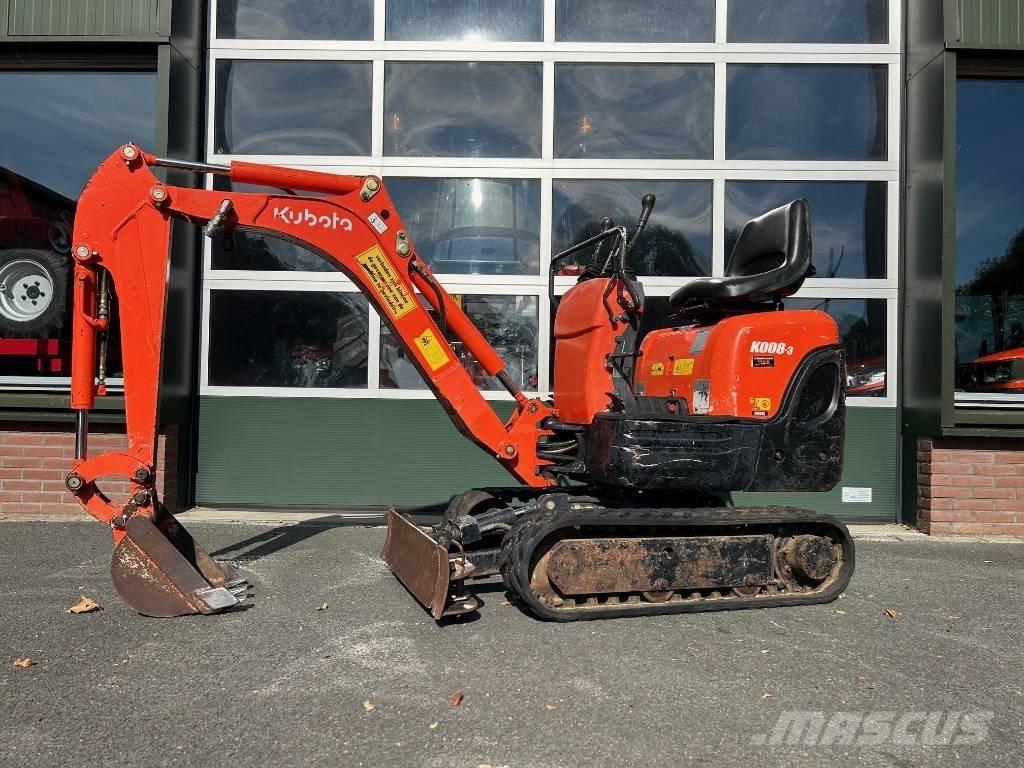 Kubota K 008-3 Mini excavatoare < 7t