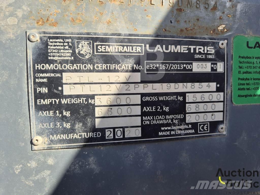 Laumetris PTL-12V Remorci basculante
