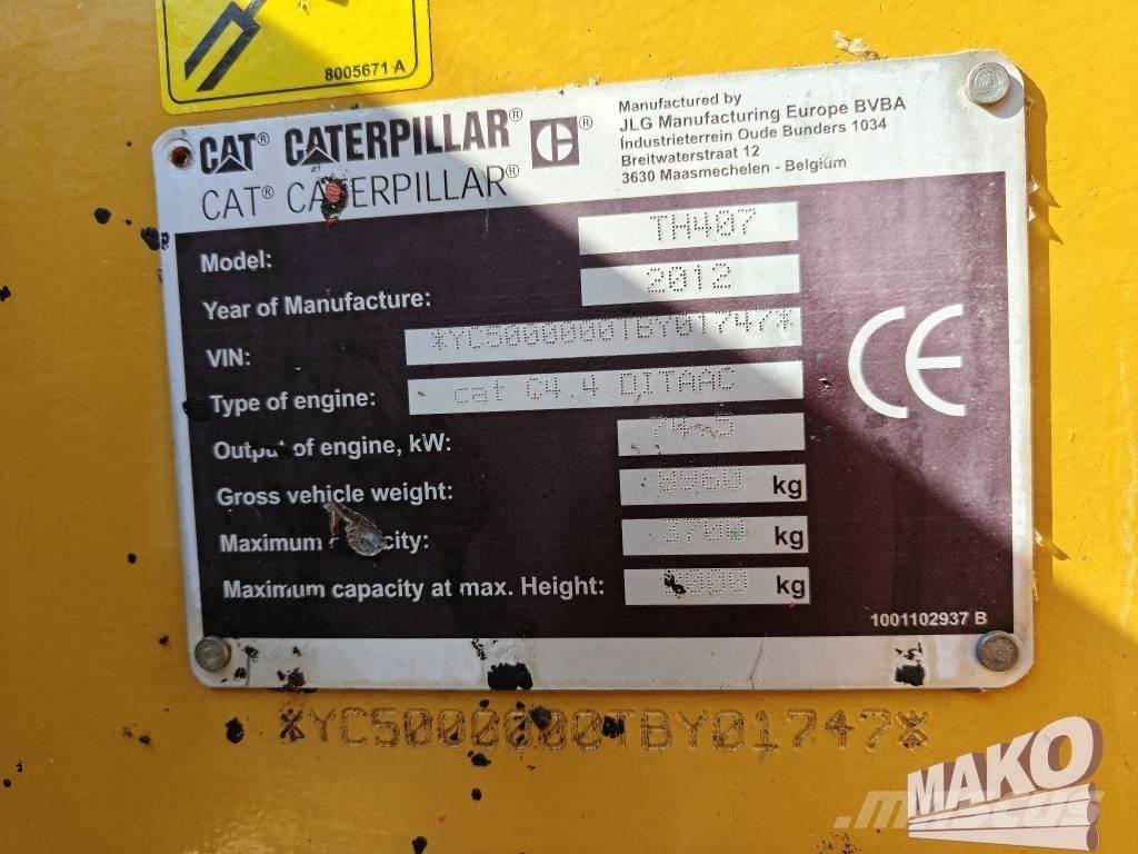 CAT TH 407 Stivuitoare telescopice