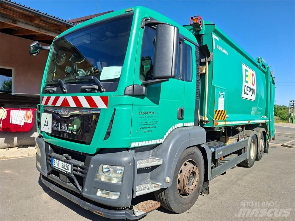 MAN TGM 26.320 6X4 Camion cabina sasiu