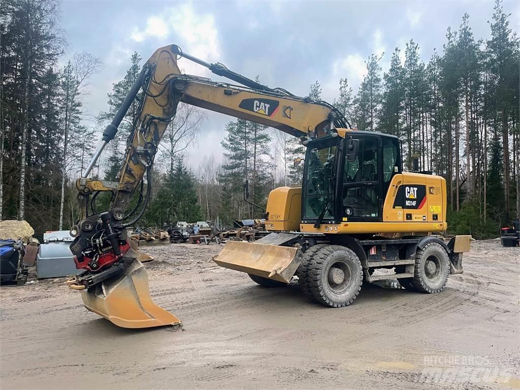 CAT M 314 F Excavatoare cu roti