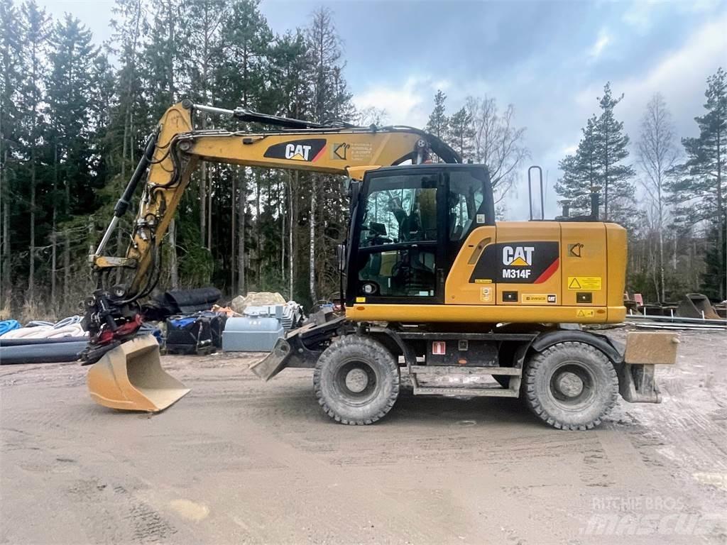 CAT M 314 F Excavatoare cu roti