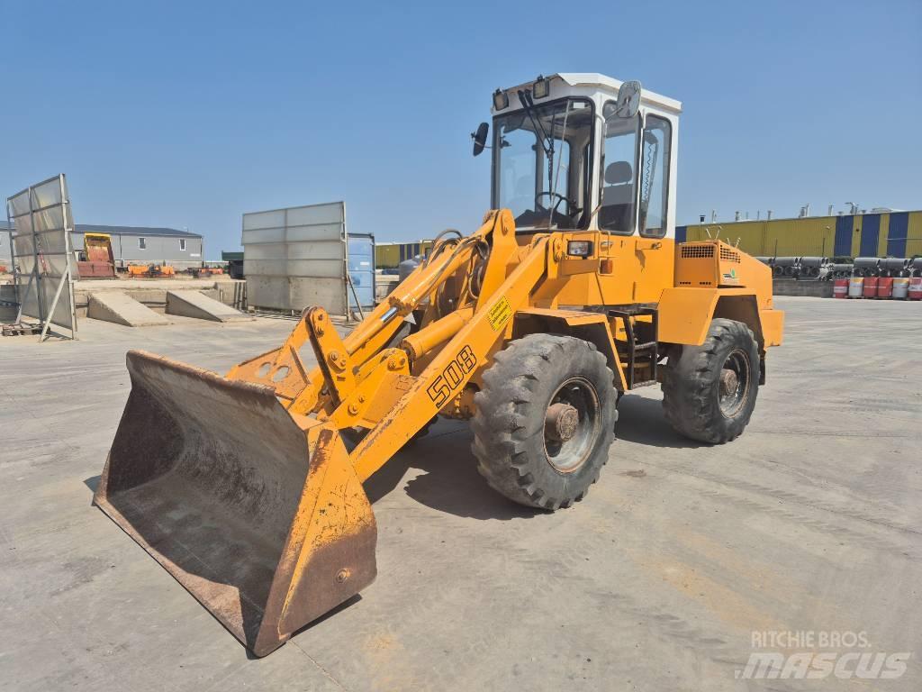 Liebherr 508 Incarcator pe pneuri