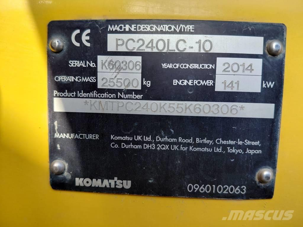 Komatsu PC 240 LC-10 Excavatoare pe șenile
