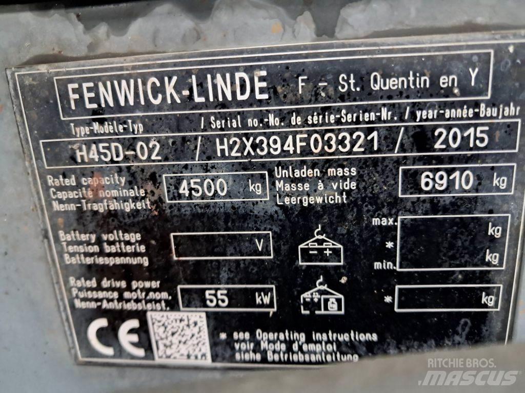 Linde H45D-02 Stivuitor diesel