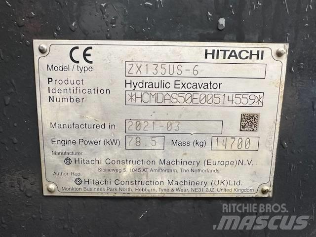 Hitachi ZX 135 US-6 Excavatoare pe șenile
