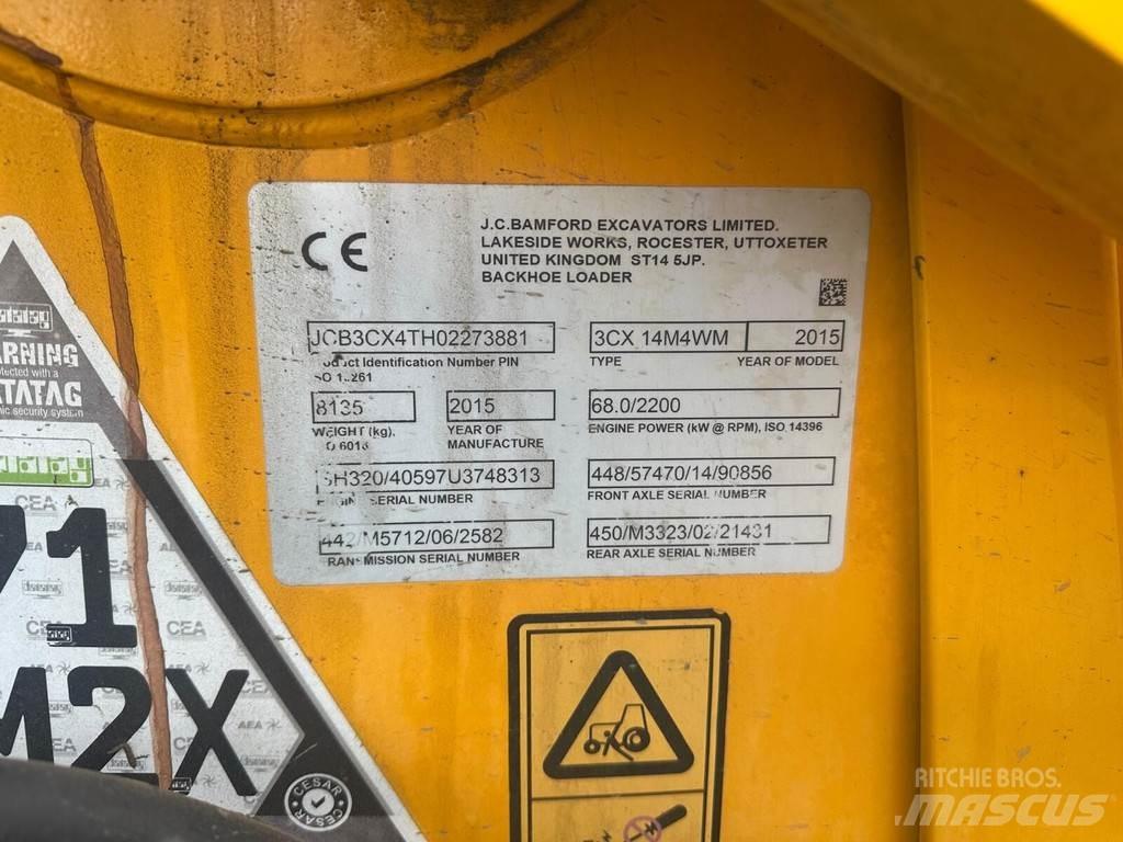 JCB 3CX 14M4WM Buldoexcavatoare