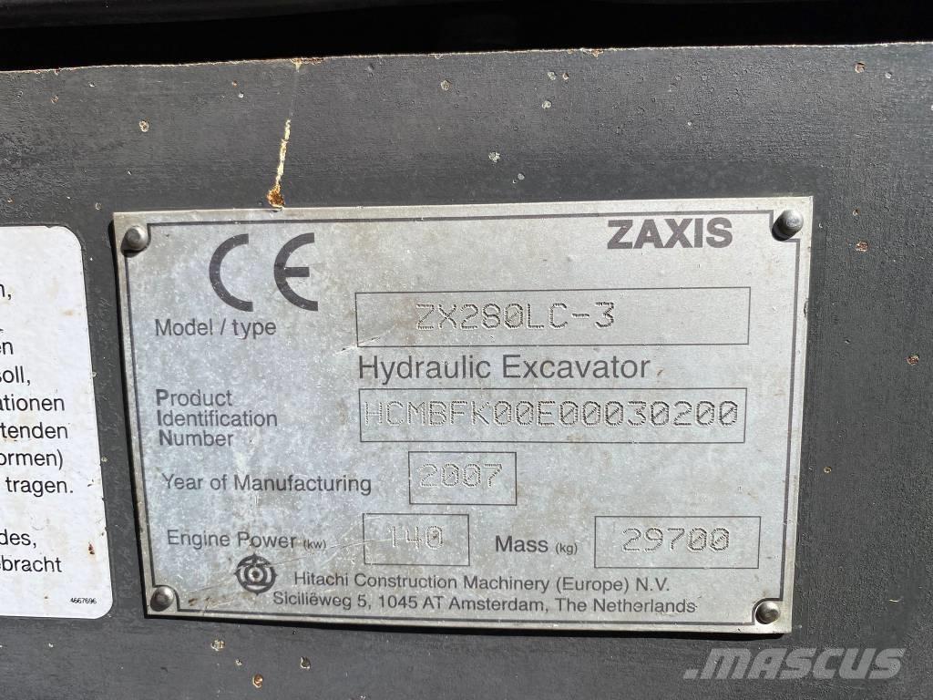 Hitachi ZX 280 LC-3 Excavatoare pe șenile
