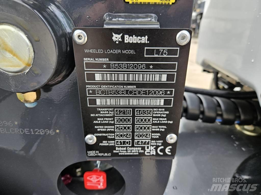 Bobcat L 75 Incarcator pe pneuri