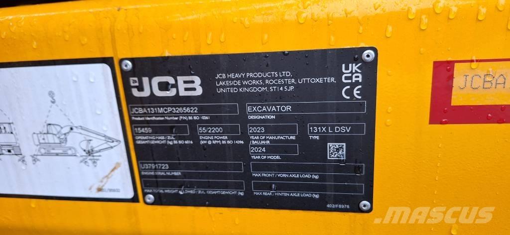 JCB 131 X Excavatoare pe șenile
