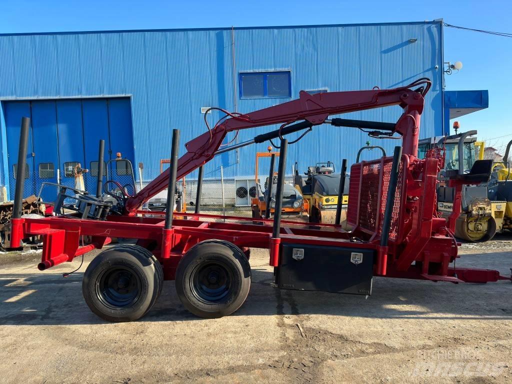 Fliegl Twin Axle Remorci pentru lemn