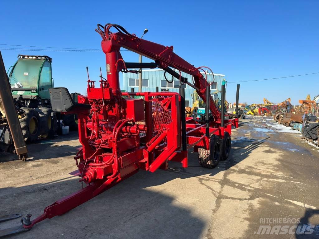 Fliegl Twin Axle Remorci pentru lemn