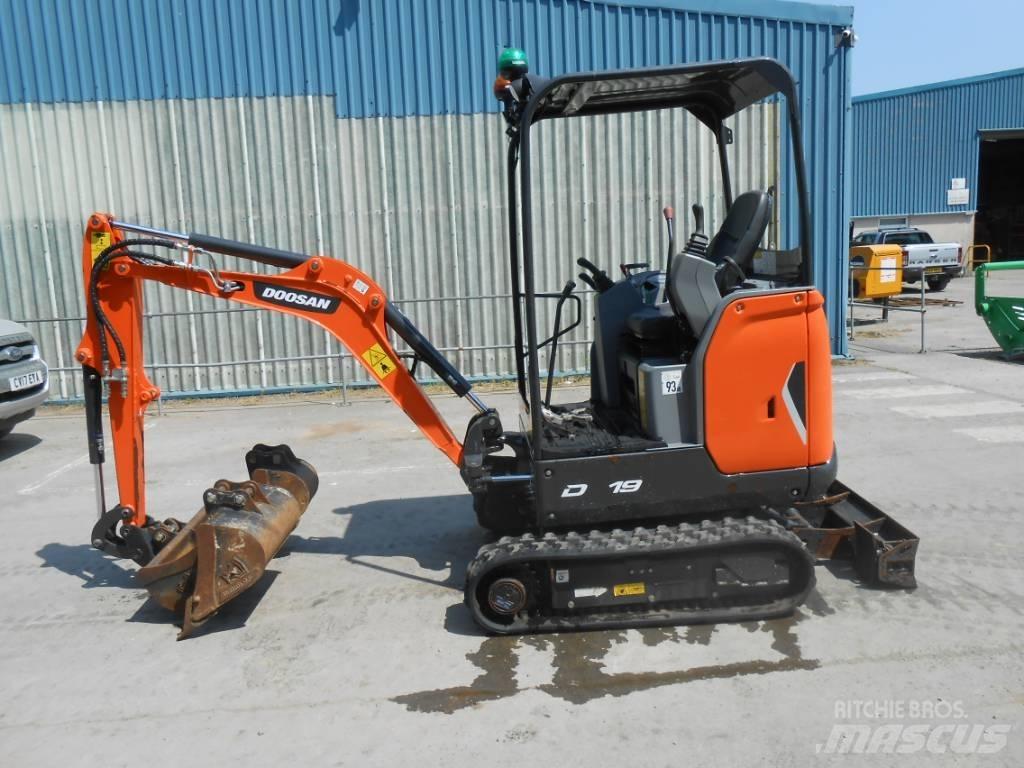 Doosan DX 19 Mini excavatoare < 7t