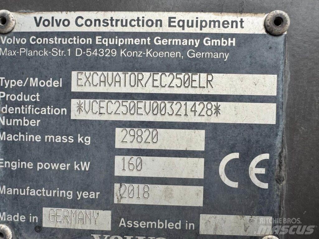 Volvo EC250ELR Excavatoare pe șenile
