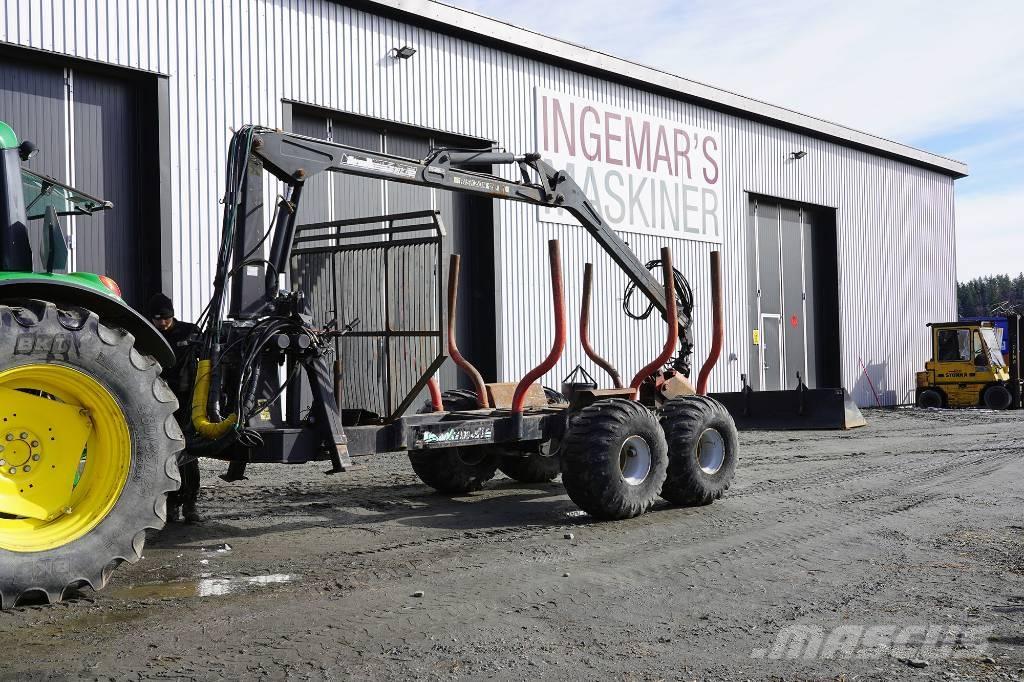 Nokka Skogsvagn Remorci forestiere