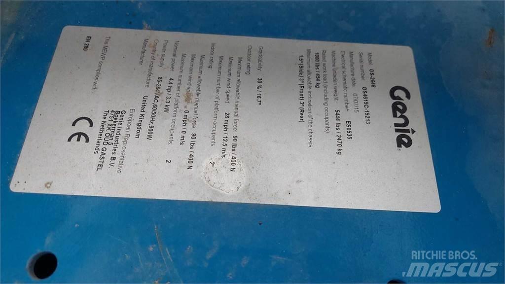 Genie GS2646 Platforme foarfeca