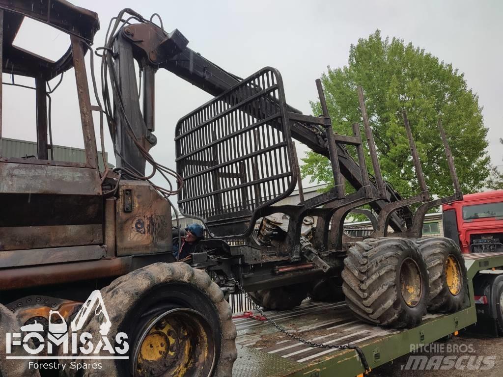 Timberjack 810B Sasiuri si suspensii