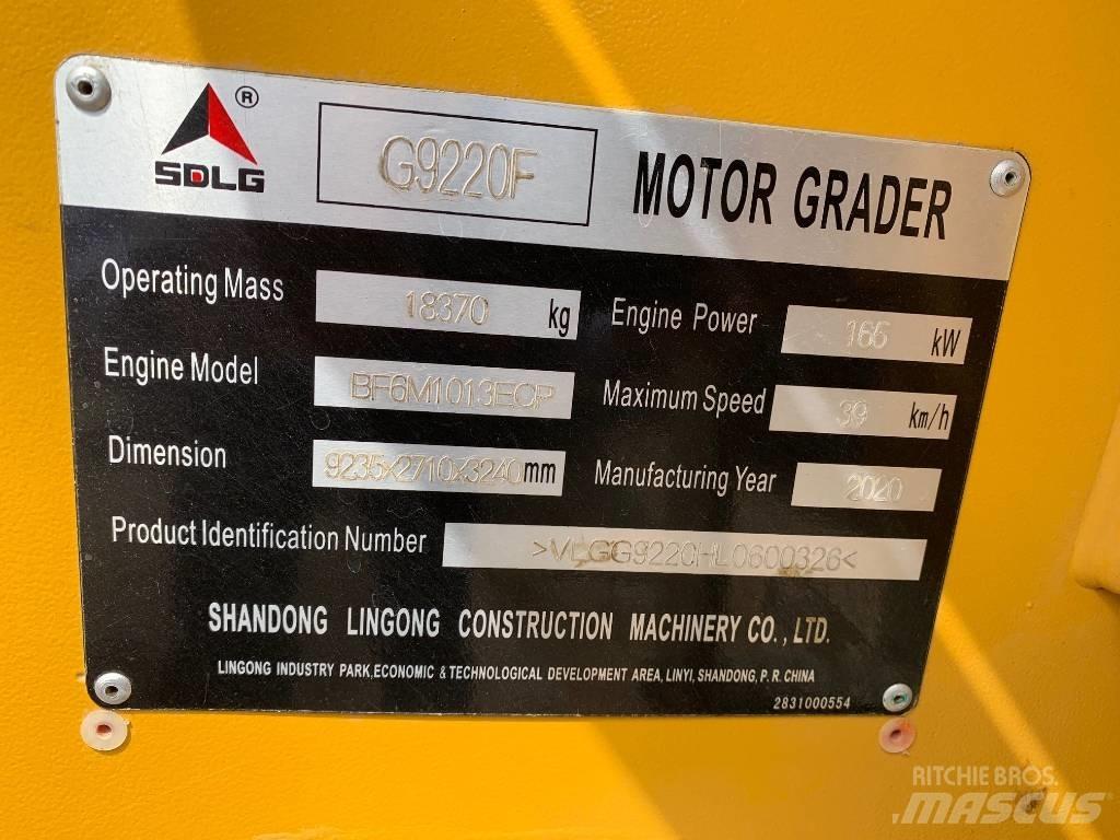 SDLG G 9220 Gredere