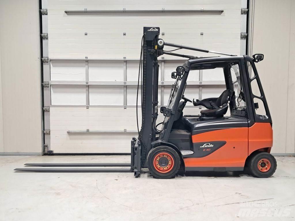 Linde E40H-01/600 Stivuitor electric