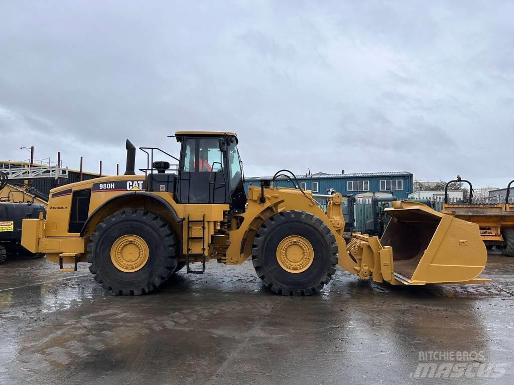 CAT 980H Incarcator pe pneuri