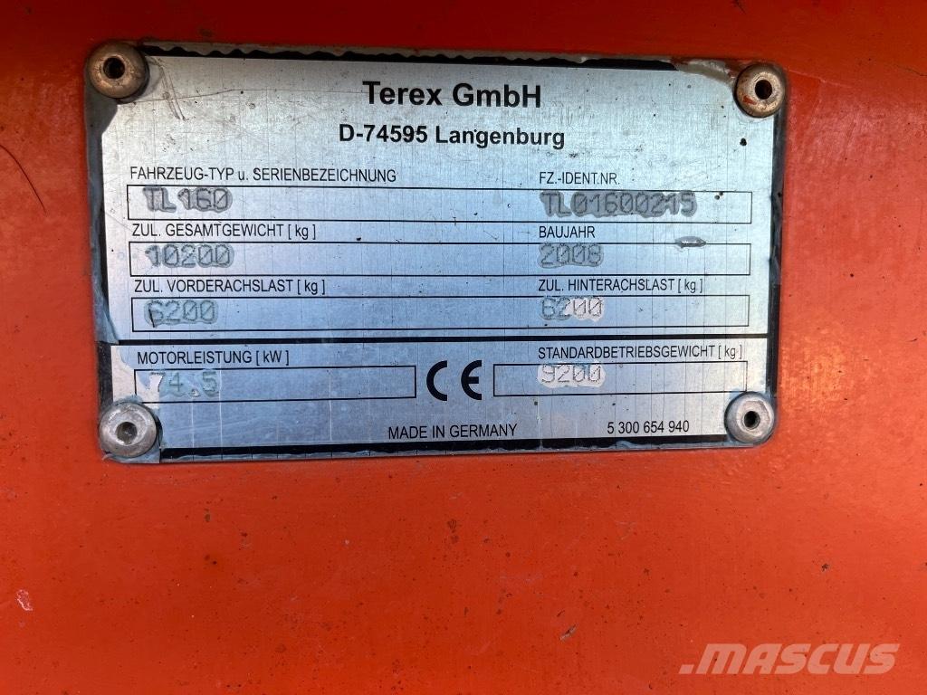 Terex TL 160 Incarcator pe pneuri