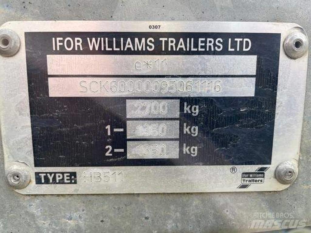 Ifor Williams HB 511 Remorci transport animale