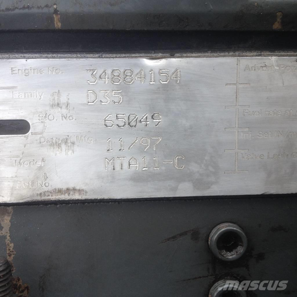 Cummins MTA 11 LT10 Incarcator pe pneuri